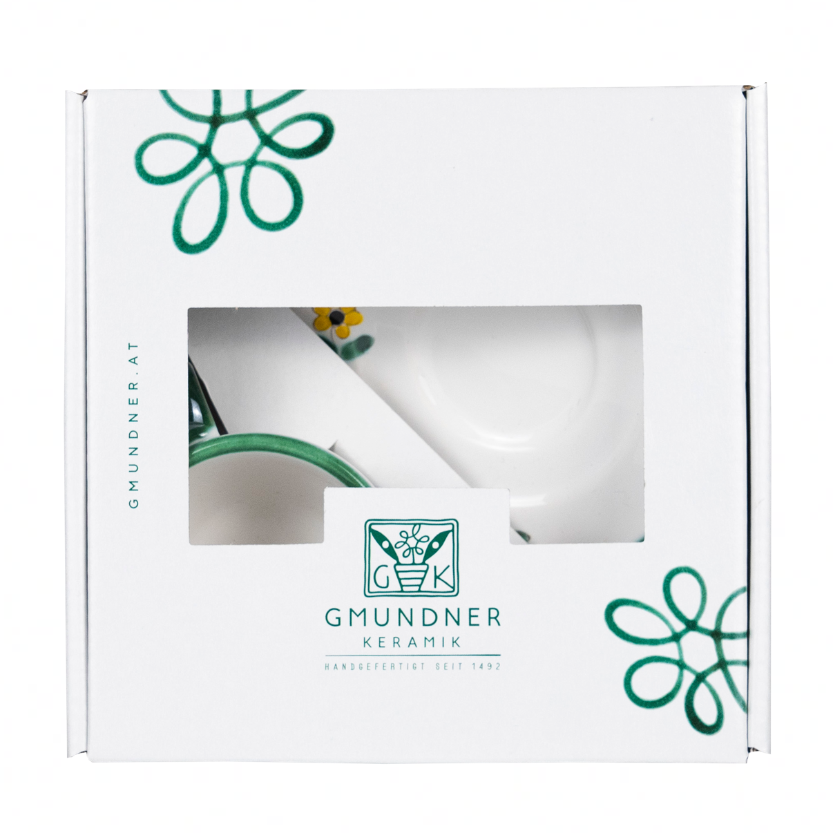 Gmundner Espresso-Set handbemalt limitiert