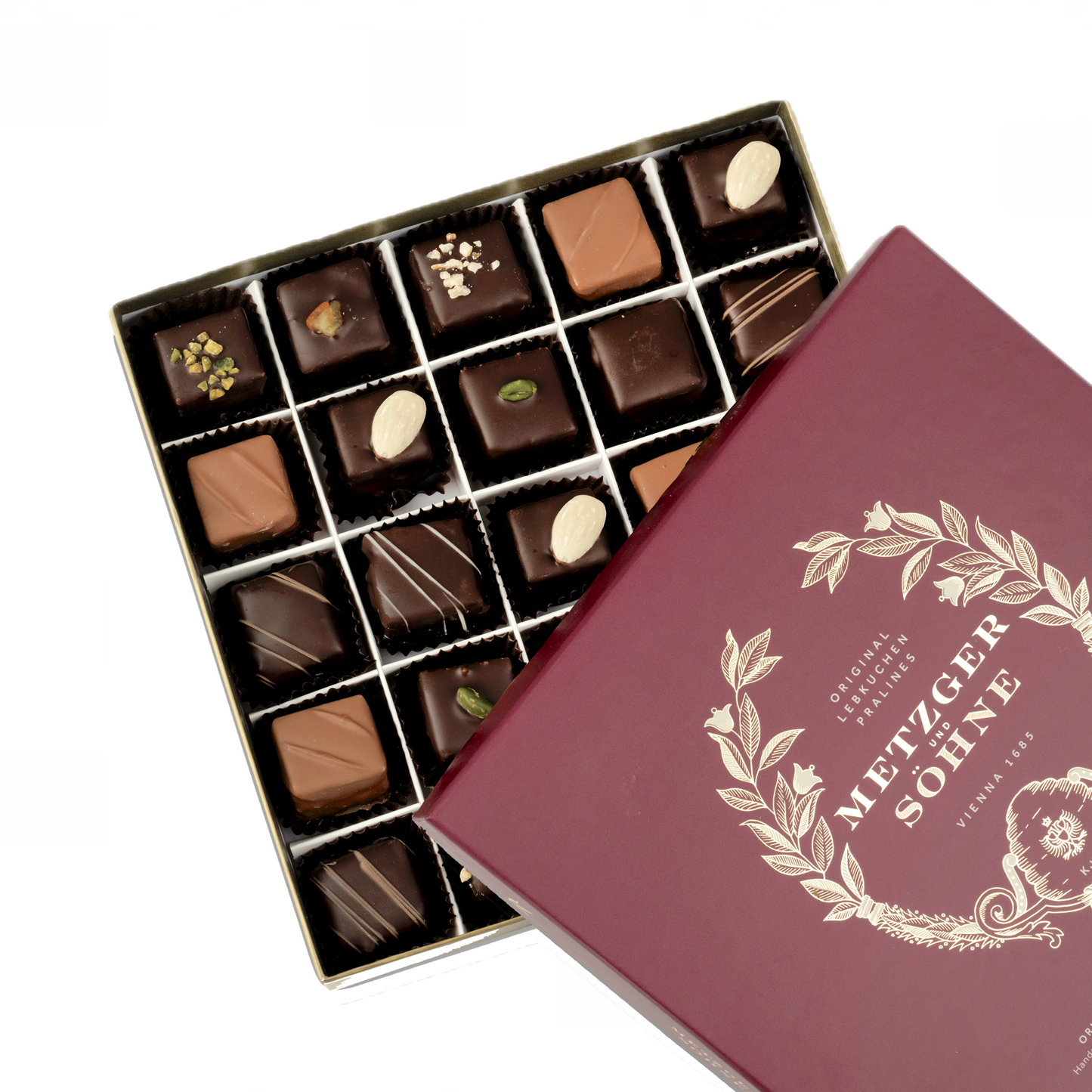 ORIGINAL LEBKUCHEN PRALINEN Premium-Geschenkbox