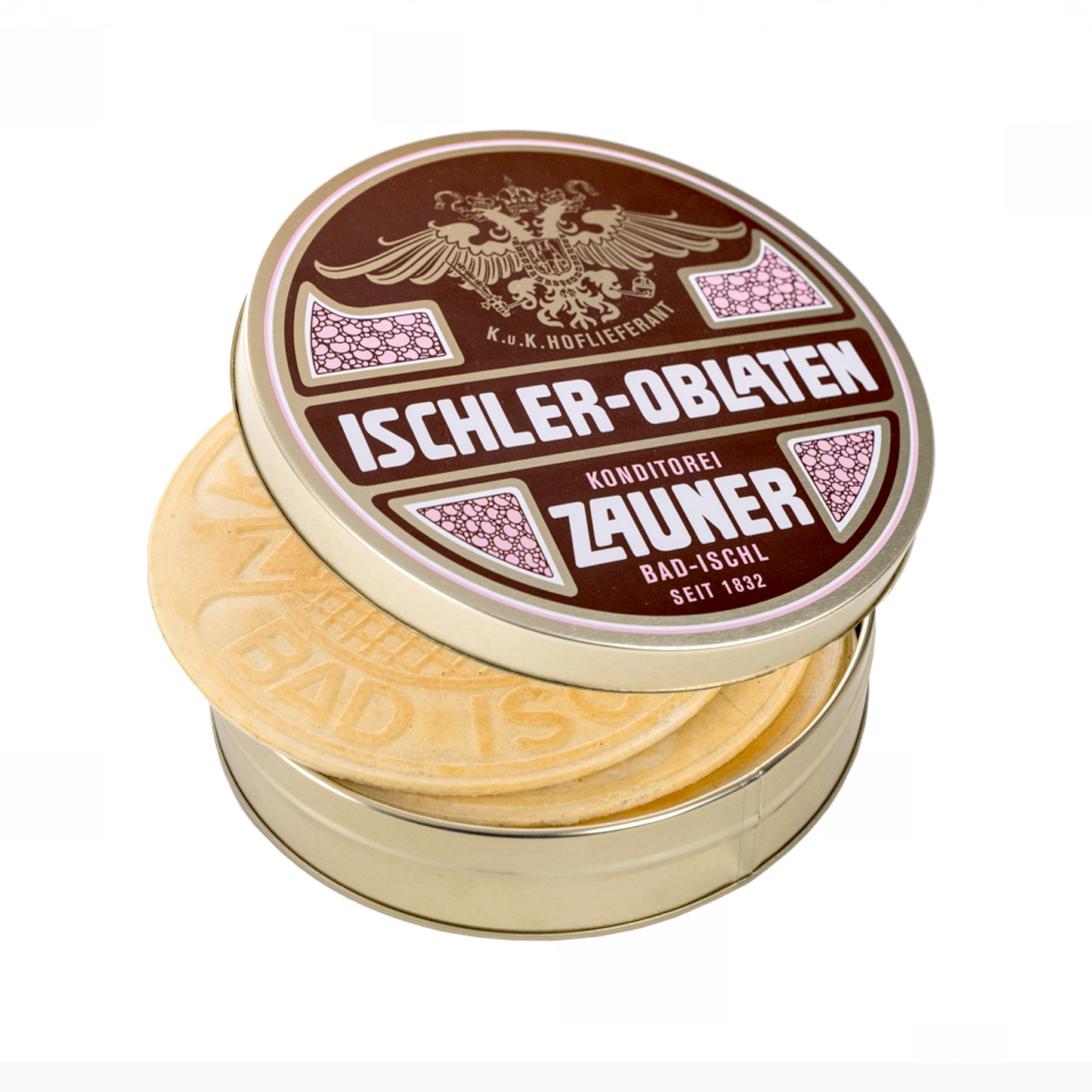 ORIGINAL ZAUNER OBLATEN in traditioneller Dose