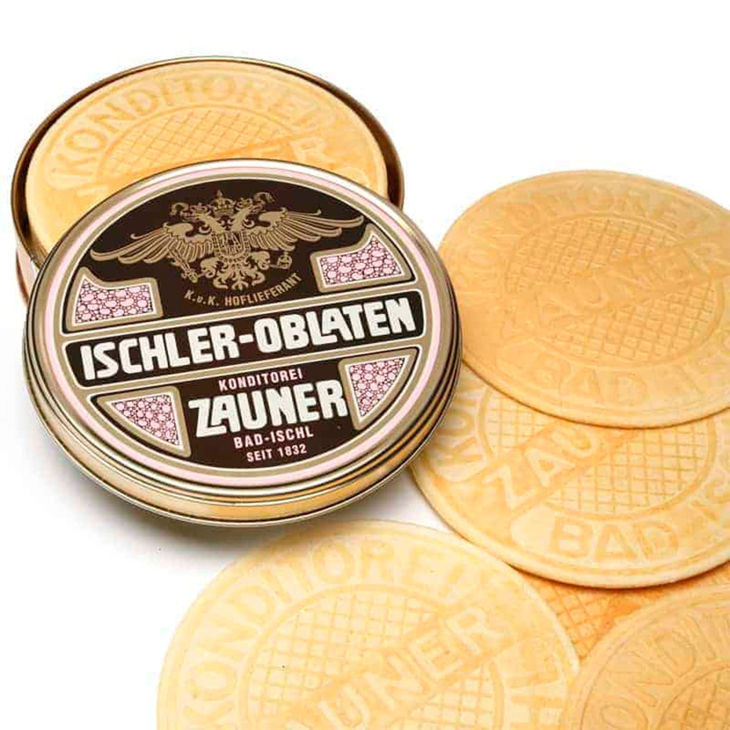 ORIGINAL ZAUNER OBLATEN in traditioneller Geschenkdose