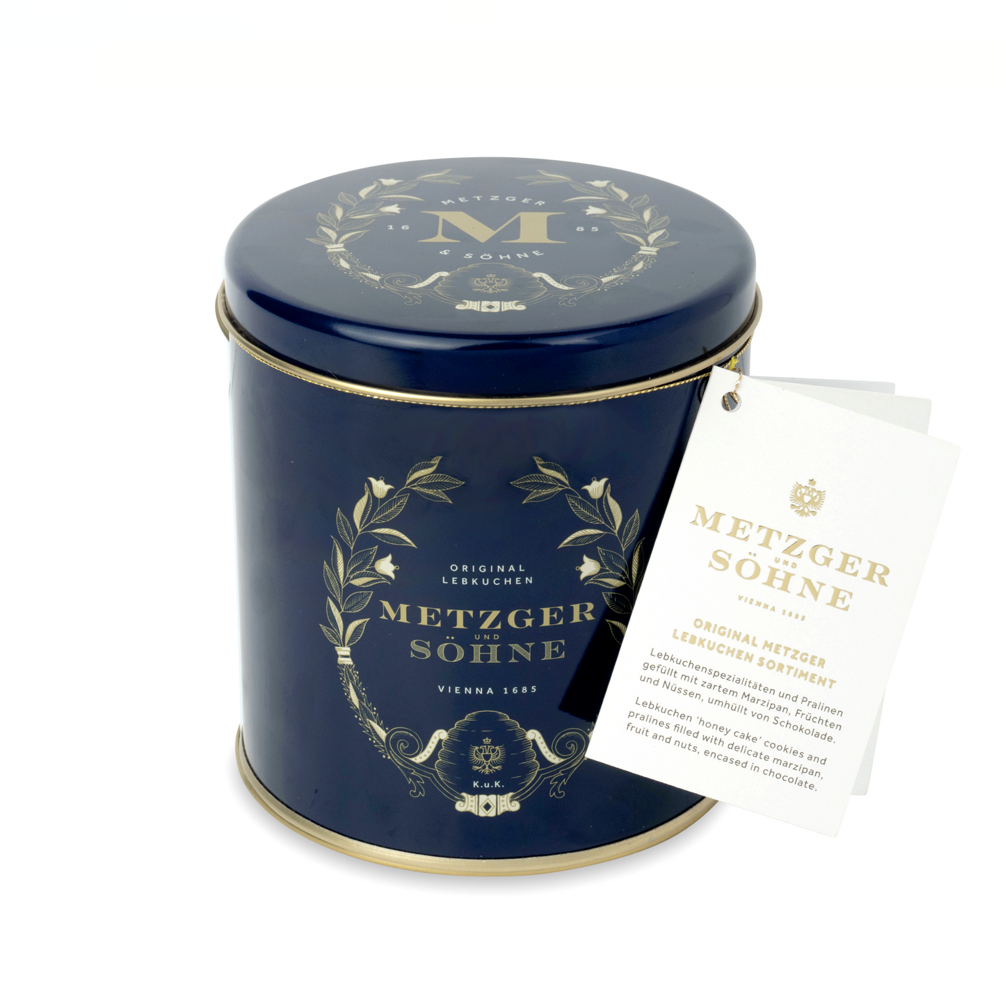 Feinste Lebkuchenvariation in edler Geschenkdose (3 Farben), 250g