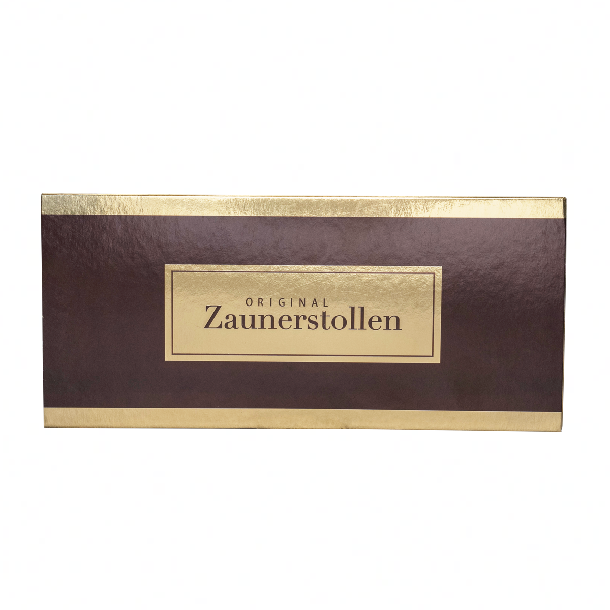 ORIGINAL ZAUNERSTOLLEN 520g überzogen mit Zartbitterschokolade