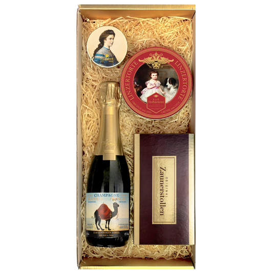 Goldene Geschenkbox - 1200 Jahre Handwerkskunst