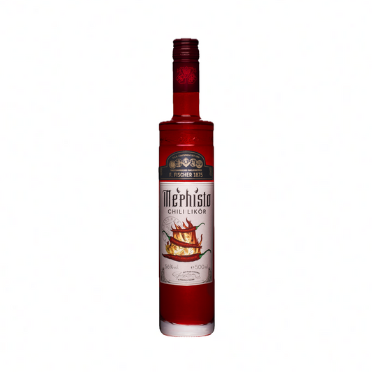 CHILI LIKÖR MEPHISTO im edlen Geschenkkarton 56% vol 0,5l