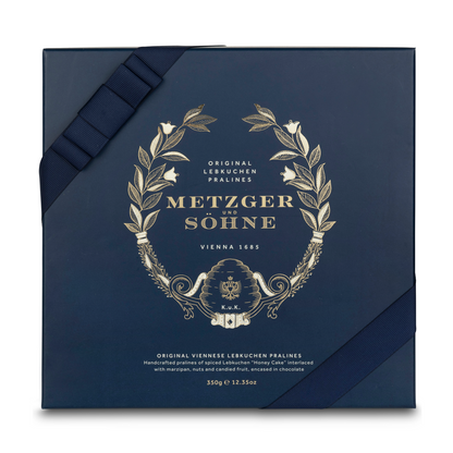 Premium Geschenkbox 25 Lebkuchen Pralinen 350g