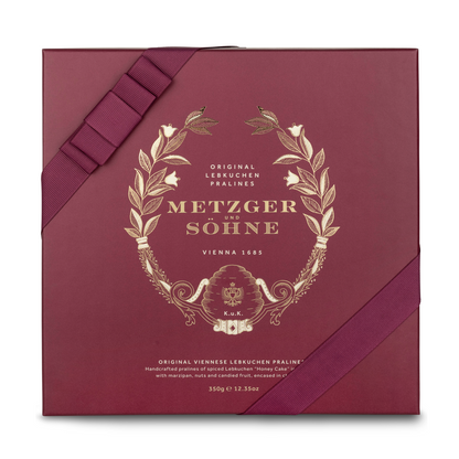 Premium Geschenkbox 25 Lebkuchen Pralinen 350g