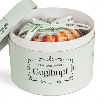 ORIGINAL GUGLHUPF 750g im runden Geschenkkarton