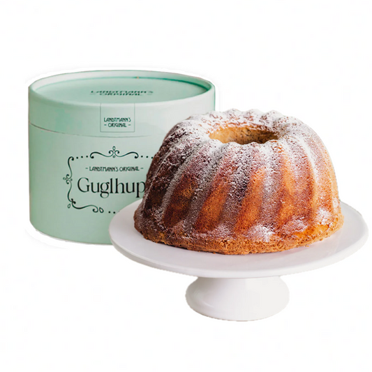 ORIGINAL GUGLHUPF 750g im runden Geschenkkarton