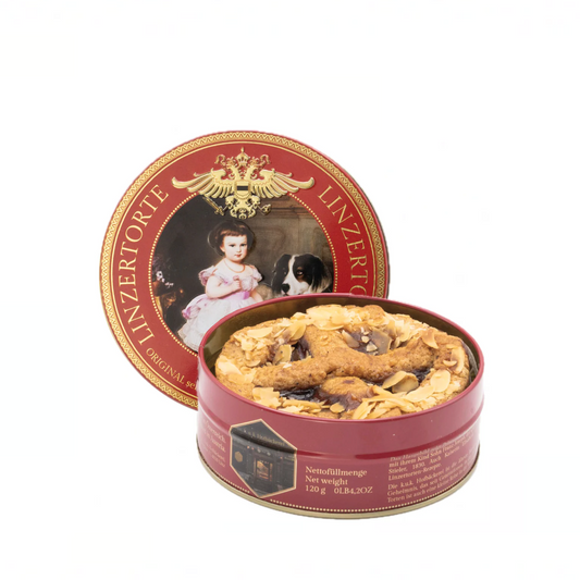 ORIGINAL LINZERTORTE Piccolo 250g in Traditionsdose