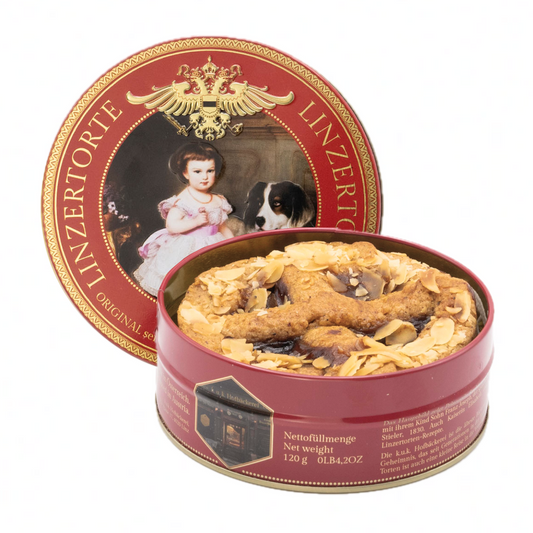 ORIGINAL LINZERTORTE piccolo in Traditionsdose
