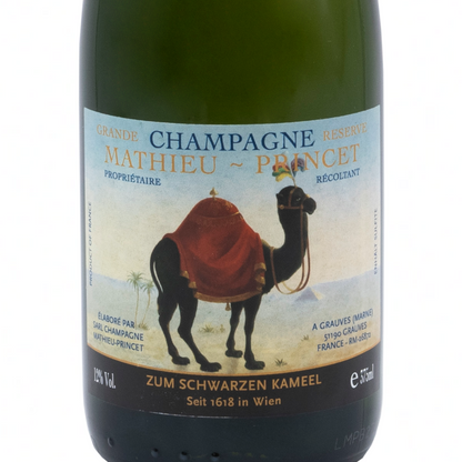 CHAMPAGNER MATHIEU PRINCET Selektion Schwarzes Kameel - Halbflasche 0,375l