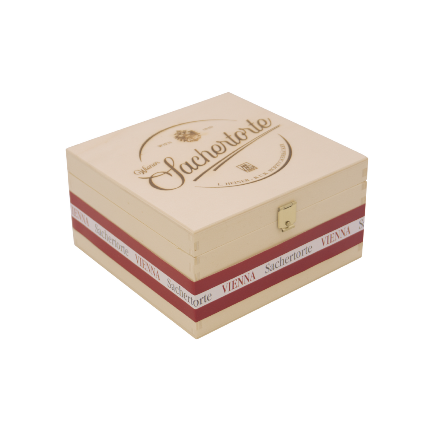 Wiener Sachertorte Piccolo - im exklusiven Holzkisterl (3 Port., 220g)