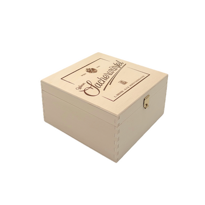 Wiener Sacherwürfel - im limitierten Holzkisterl (4 Stück, 350g)