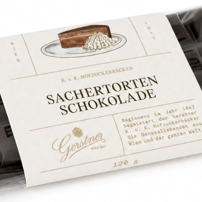Sachertorten Schokolade – Wiener Klassiker neu interpretiert