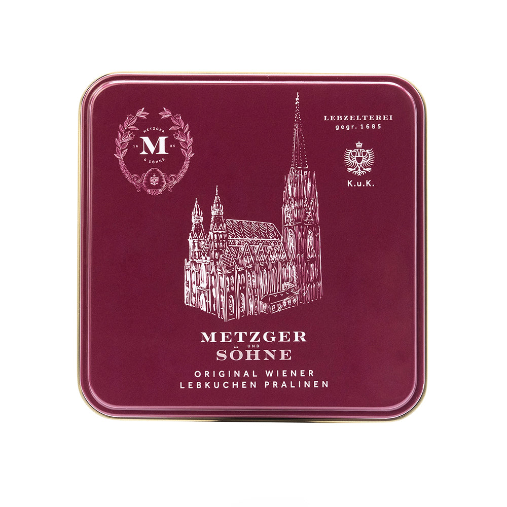 ORIGINAL LEBKUCHEN PRALINEN limitierte Dose Stephansdom 125g