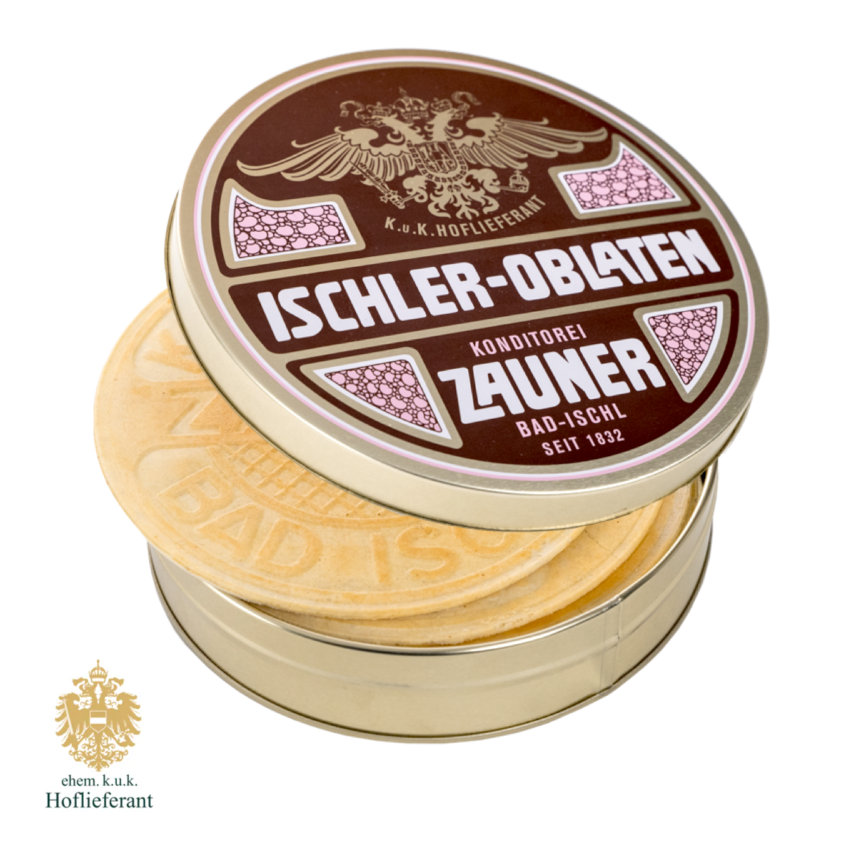 ORIGINAL ZAUNER OBLATEN in traditioneller Geschenkdose