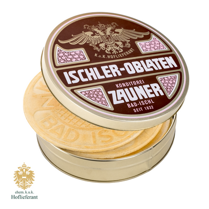 ORIGINAL ZAUNER OBLATEN in traditioneller Geschenkdose
