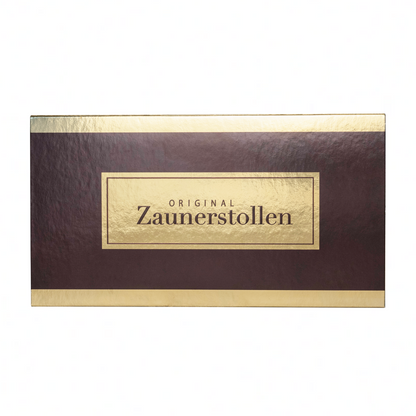 ORIGINAL ZAUNERSTOLLEN 290g überzogen mit Milchschokolade