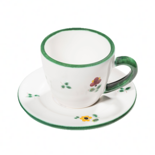 EXKLUSIVES ESPRESSO-SET handbemalt limitiert