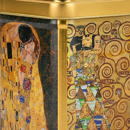 Gustav Klimt Tee-Set „Der Kuss“ mit Rooibos Orange