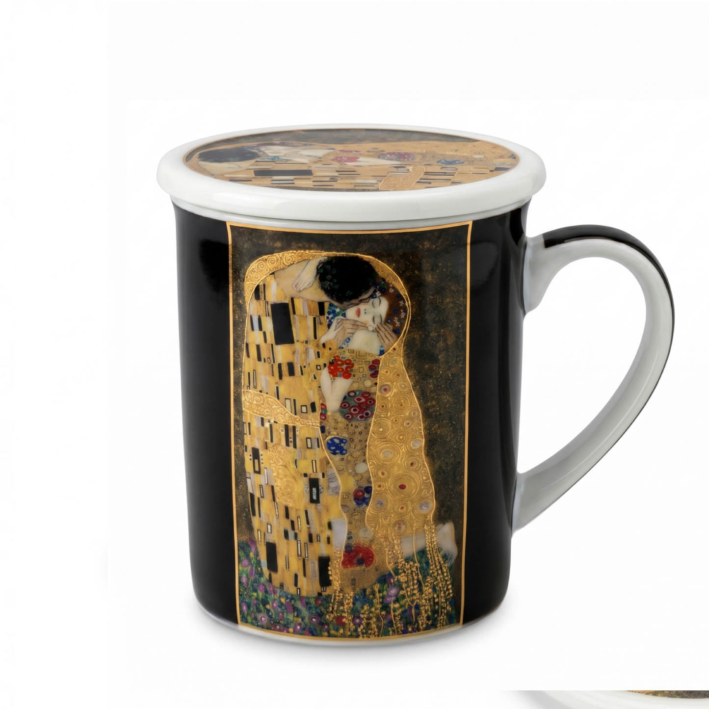 Gustav Klimt Tee-Set „Der Kuss“ mit Rooibos Orange