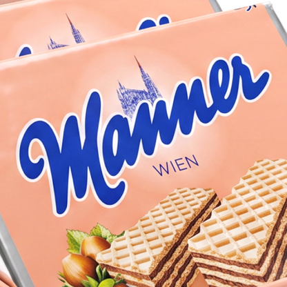 Manner Metalldose im ikonischen Design – mit zwei Packungen
