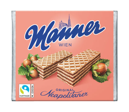 MANNER METALL DOSE mit 2 Packungen original Manner Schnitten