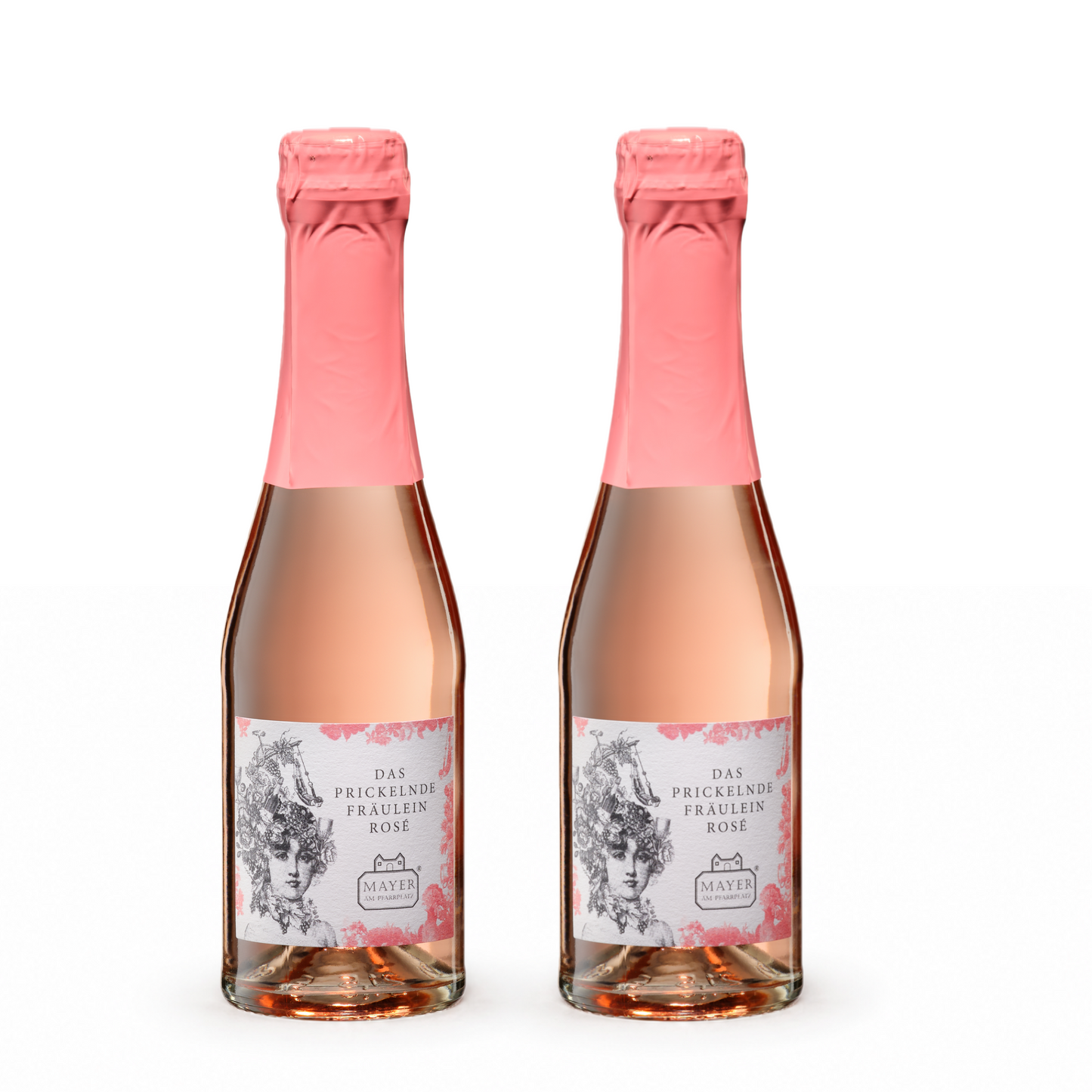Das prickelnde Fräulein Rosé - Sekt Piccolo 0,2 l