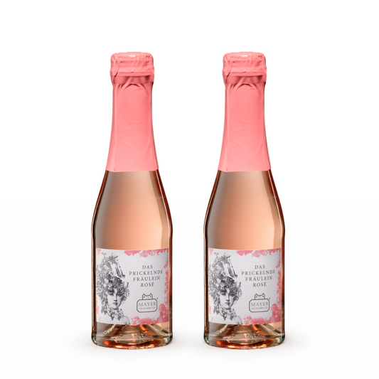 Das prickelnde Fräulein Rosé - Sekt Piccolo 0,2 l