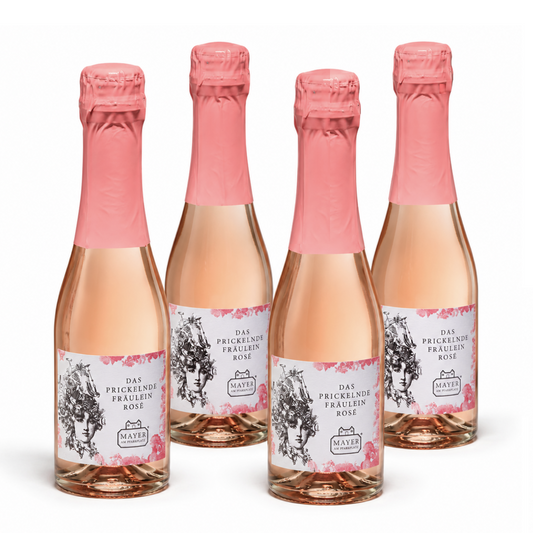 Das prickelnde Fräulein Rosé - Sekt Piccolo 0,2 l