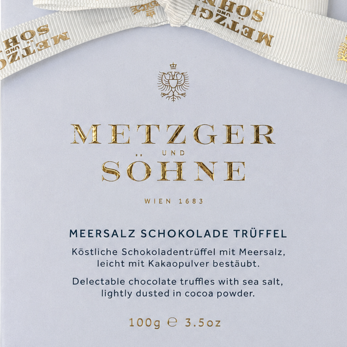 Meersalz Schokolade Trüffel