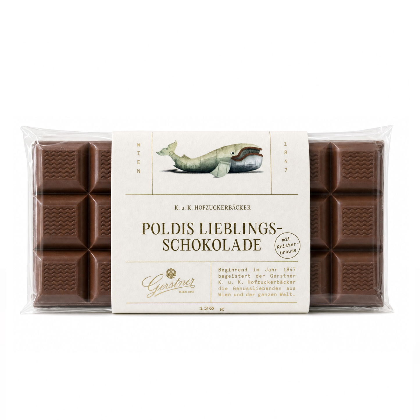 Poldi Schokolade mit Knisterbrause – Prater Edition