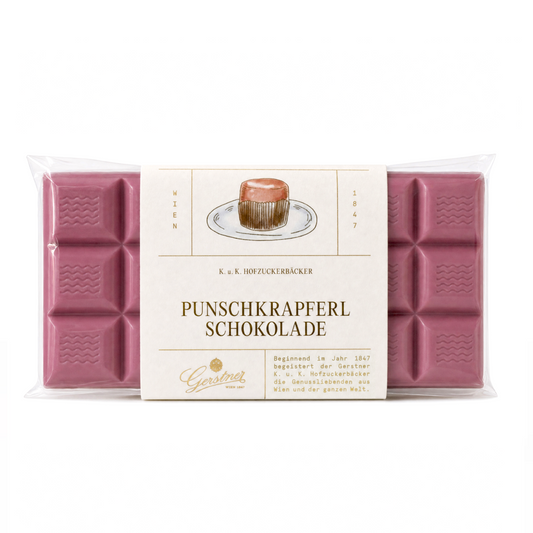 Punschkrapferl Schokoladentafel - Sonderedition